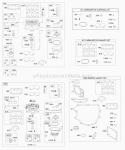 Carburetor Gasket Set-Engine Kit - Carburetor Overhaul Diagram and Parts List for 446677-0125-B1  Briggs and Stratton Engine